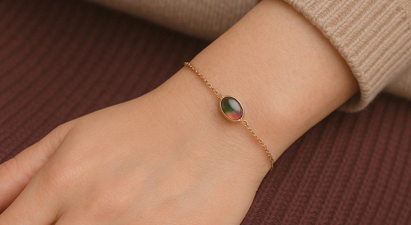 碧璽戴右手 碧璽戴右手