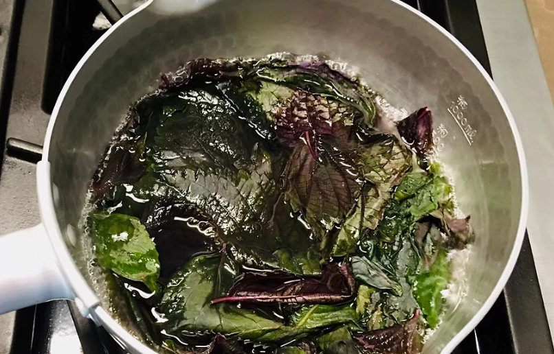 紫蘇葉料理
