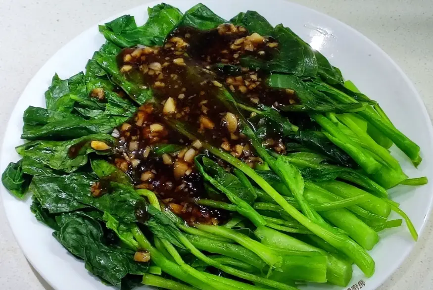芥藍炒牛肉