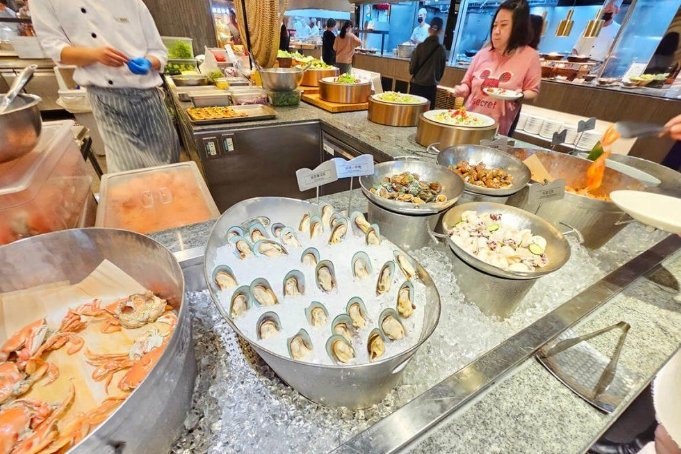 海鮮吃到飽